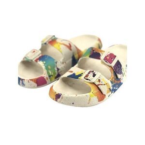 Weweya Cloud Sandals Pillow Slippers Double Buckle Unisex Men 9 Women 10.5 42-43